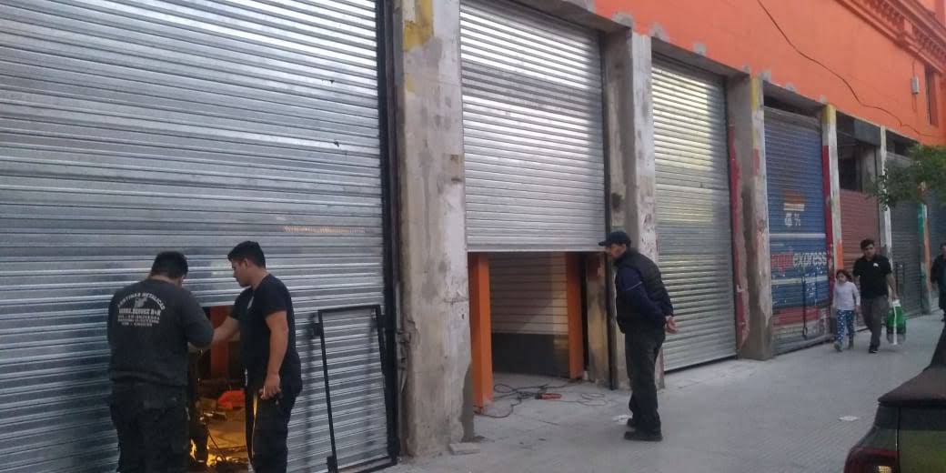 Trabajo realizado Cortina Metálica Vanss 11