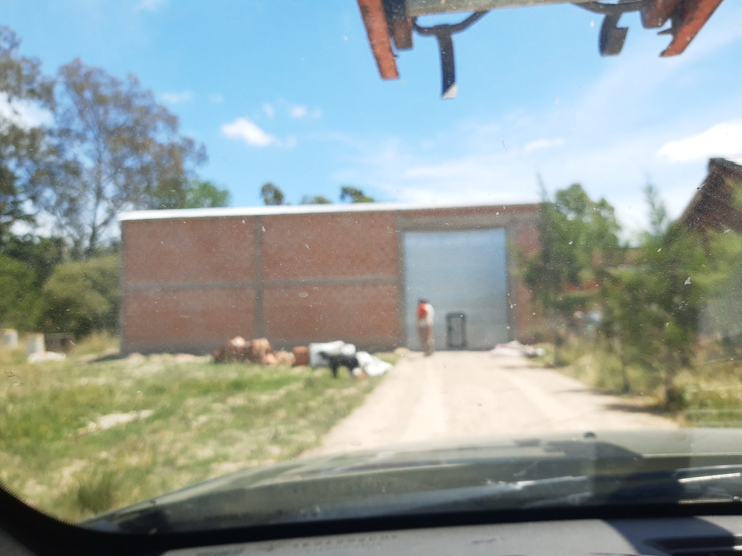 Trabajo en galpón Cortina Metálica Vanss 4
